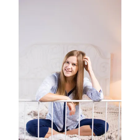 Piżama/Komplet Dresowy kolor Granatowy Rozmiar XL Piżama/Komplet Dresowy kolor Granatowy Rozmiar XL