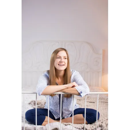 Piżama/Komplet Dresowy kolor Granatowy Rozmiar XXXL