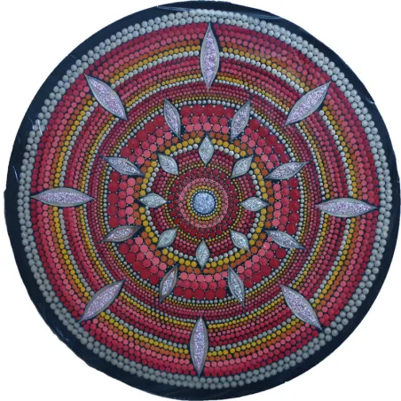 Ozdobna Mandala z intencją "Bezpieczeństwo" Ozdobna Mandala z intencją "Bezpieczeństwo"