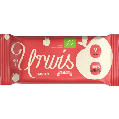 Baton Urwis Jabłko BIO 40 g