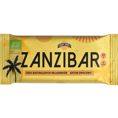 Baton owocowy Zanzibar BIO 40g