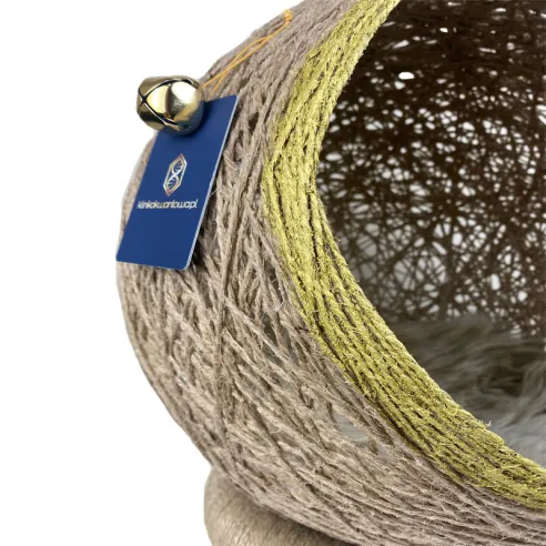 Kocie Bambaryły - legowisko dla kota - ręcznie robione