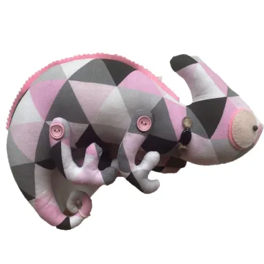 Maskotka HAND MADE z kryształami fasetowanymi