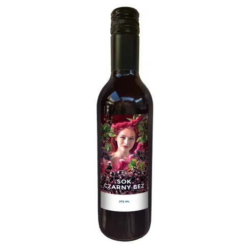 Sok Moniki Czarny Bez BIO 375 ml