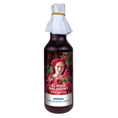 Eliksir Malina z Miodem 500ml 2