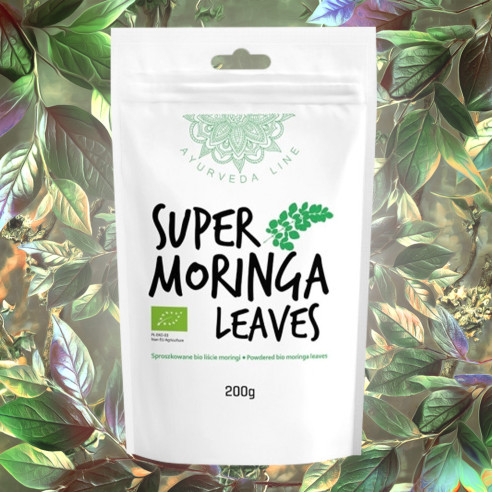 Bio Liście Moringa (Moringa olejodajna) - Diet Food 200g
