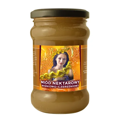 Miód Moniki Wiśniowo-Czereśniowy - 430g