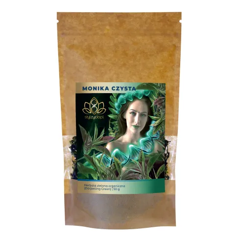 Herbata Monika Czysta (Zielona Herbata Organiczna) - 50g