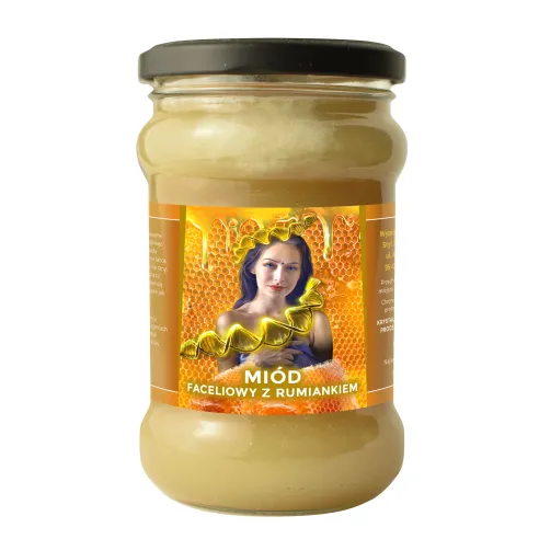 Miód Moniki Faceliowy z Rumiankiem - 430g