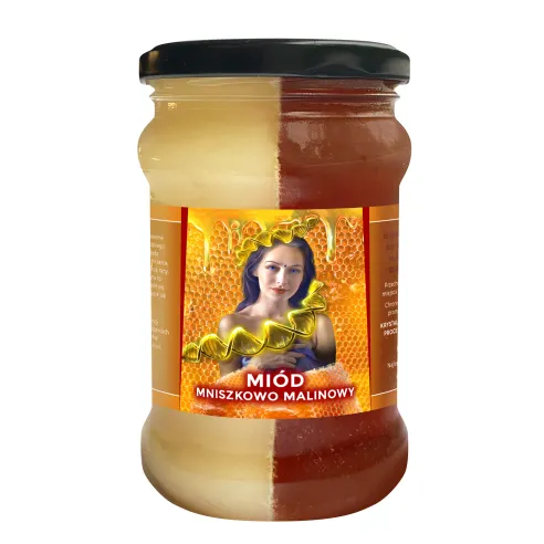 Miód Moniki Malinowo Mniszkowy - 430g