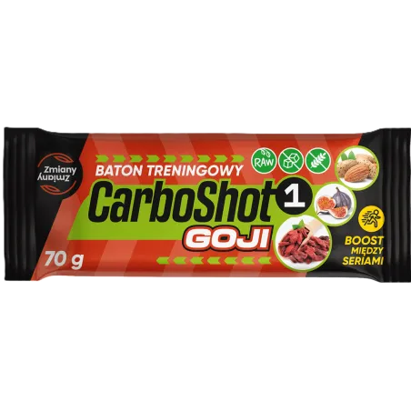 Baton CarboShoot 1 Goji 70g