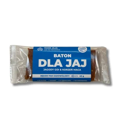 Baton Dla Jaj z korzeniem maca i jagodami goi 40g