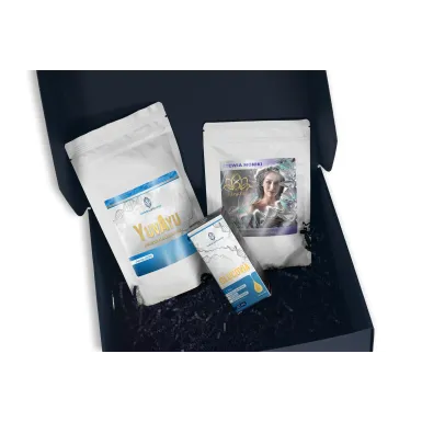 Zestaw KONTROLA CUKRU - Glucovia, Stevia, YuvAyu (Jagody Amla) 2