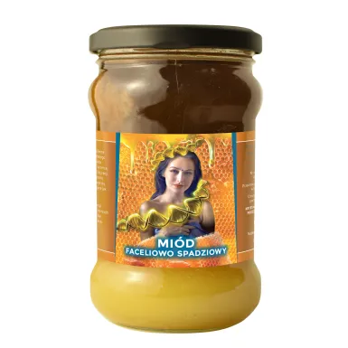 Miód Moniki Faceliowo Spadziowy - 430g 2