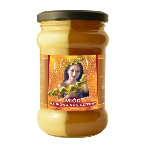 Miód Moniki Malinowo Nostrzykowy - 430g