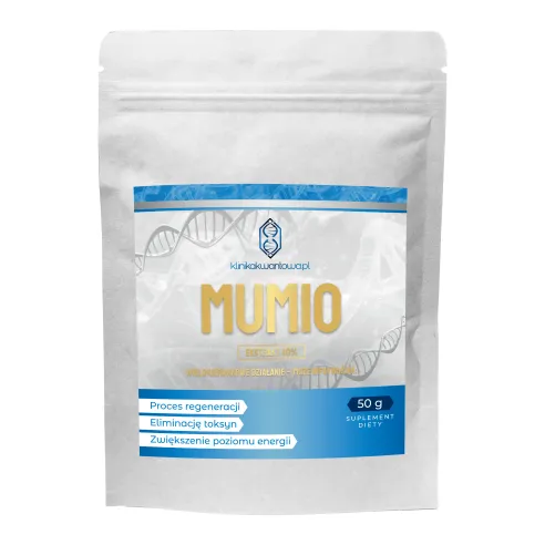 Mumio ekstrakt 40% (Shilajit) Suplement Diety 50g