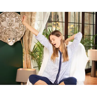 Piżama/Komplet Dresowy kolor Granatowy Rozmiar L