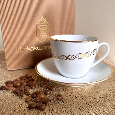 Zdobienia na porcelanie wykonane 24k złotem Zdobienia na porcelanie wykonane 24k złotem