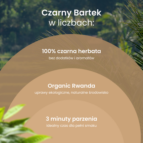 Herbata Czarny Bartek - Organiczna Rwanda