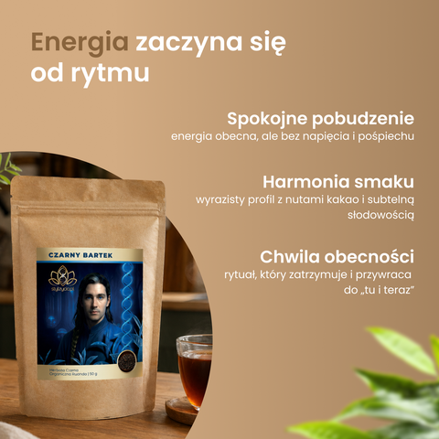 Herbata Czarny Bartek - Organiczna Rwanda