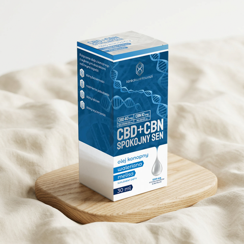 Olej CBD + CBN  „Spokojny Sen"